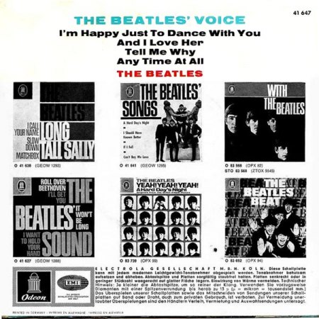 BEATLES - EP's aus Deutschland