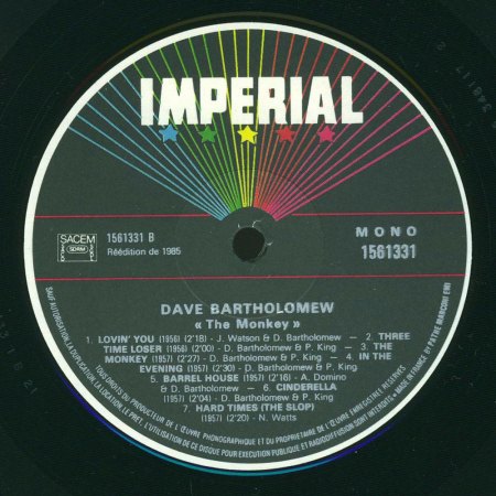 DAVE BARTHOLOMEW