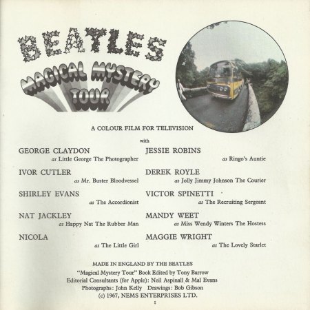 BEATLES - Magical Mystery Tour