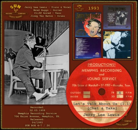 JERRY LEE LEWIS - LET'S TALK ABOUT US (1.1) [CHAT & TAKE]