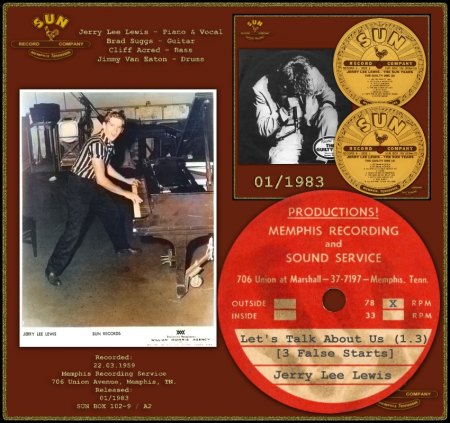 JERRY LEE LEWIS - LET'S TALK ABOUT US (1.3) [3 FALSE STARTS]