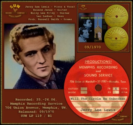 JERRY LEE LEWIS - WILL THE CIRCLE BE UNBROKEN