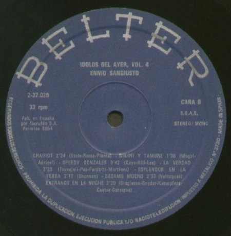 SPEEDY GONZALES auf London,Electrola,Decca -