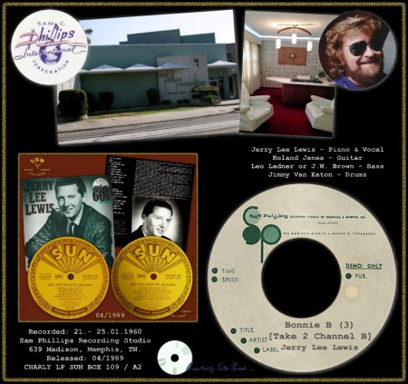 JERRY LEE LEWIS - BONNIE B (3) [TAKE 2 CHANNEL B]