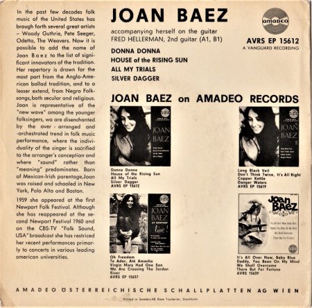 JOAN BAEZ