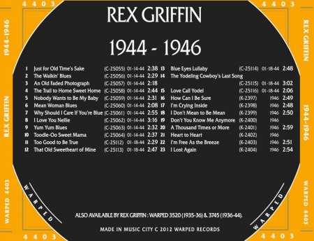 REX GRIFFIN