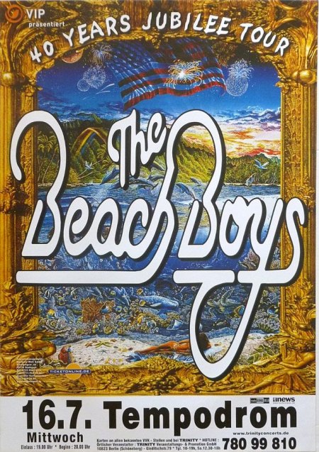 BEACH BOYS - Konzertplakate