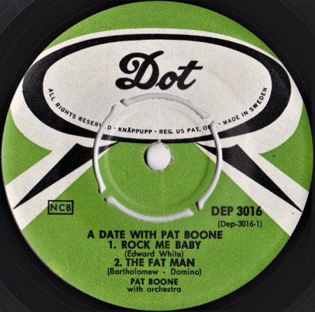PAT BOONE - seine EPs