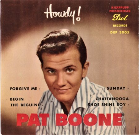 PAT BOONE - seine EPs