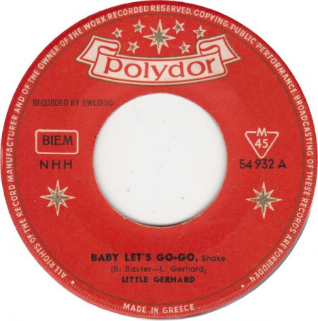 LITTLE GERHARD - seine Electrola-Singles
