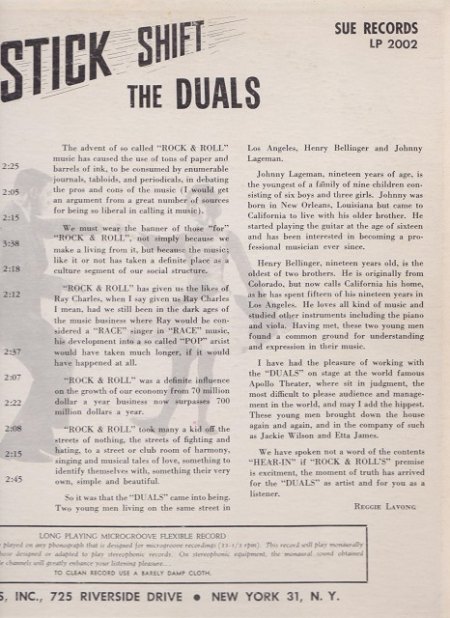 DUALS