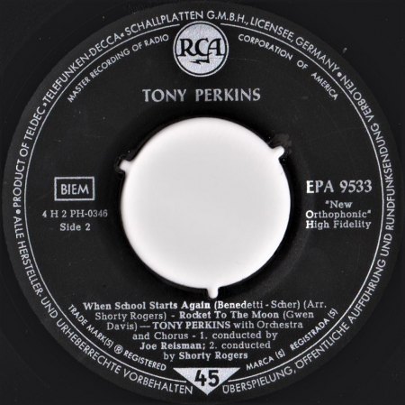 TONY PERKINS = Anthony Perkins