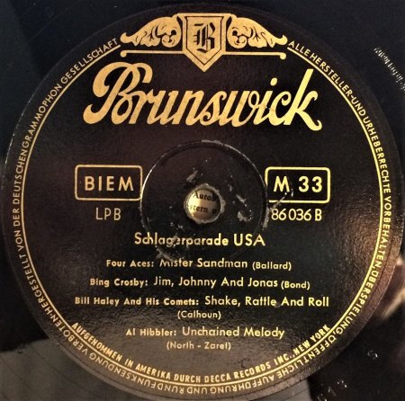 schlager-parade USA Brunswick De.