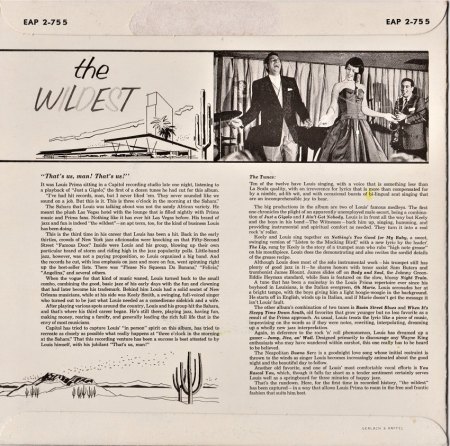 LOUIS PRIMA & KEELY SMITH