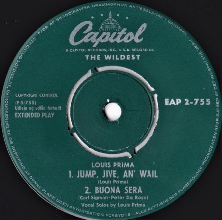 LOUIS PRIMA & KEELY SMITH