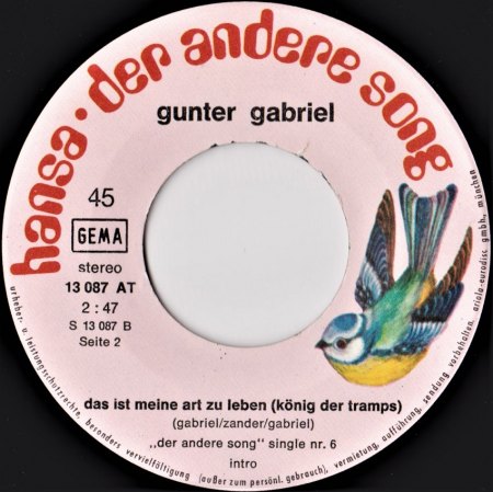 Gunter Gabriel (1942-2017)
