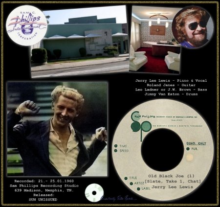 JERRY LEE LEWIS - OLD BLACK JOE (1) [SLATE, TAKE 1, CHAT]