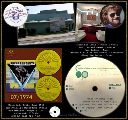 JERRY LEE LEWIS - WHEN MY BLUE MOON TURNS TO GOLD AGAIN (2) (SLATE & 2ND SERIES TAKE 1)