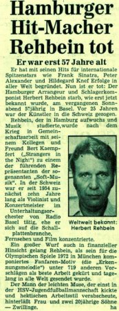 HERBERT REHBEIN