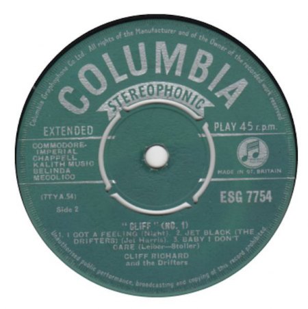 CLIFF RICHARD & THE SHADOWS - EP's aus England
