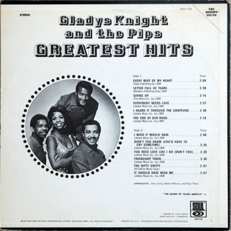 GLADYS KNIGHT & THE PIPS