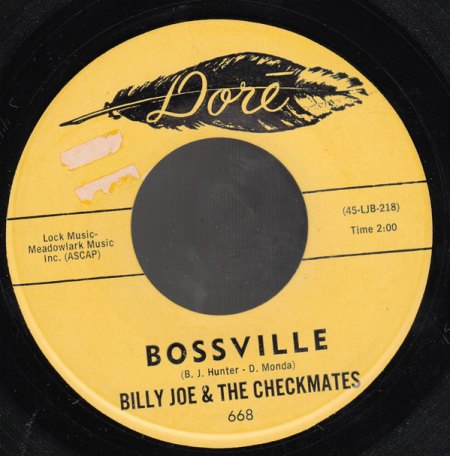 BILLY JOE and The Checkmates