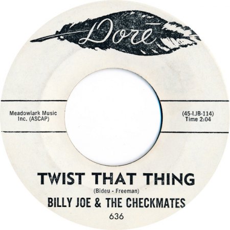 BILLY JOE and The Checkmates