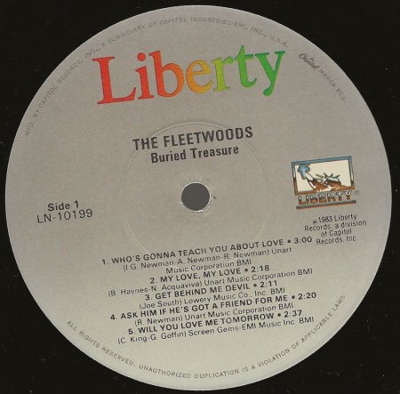 Fleetwoods - LP's