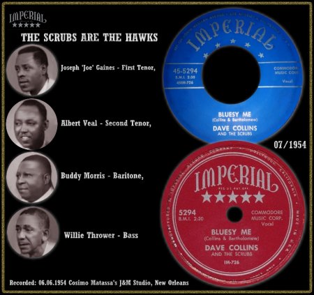 DAVE COLLINS AND THE SCRUBS - BLUESY ME