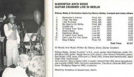 GUITAR CRUSHER & THE HOUSEROCKING MELLOTONES