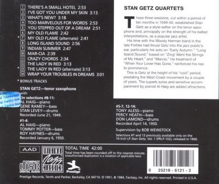 STAN GETZ & CHARLIE BYRD