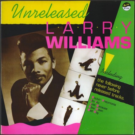LARRY WILLIAMS - LP's & CD's