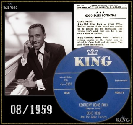 GENE REDD & THE GLOBE TROTTERS - KENTUCKY HOME ROCK