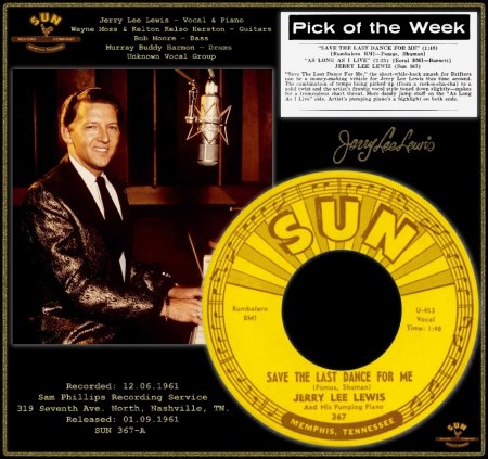 JERRY LEE LEWIS - SAVE THE LAST DANCE FOR ME [MASTER]