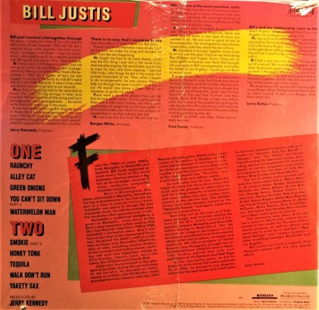 BILL JUSTIS