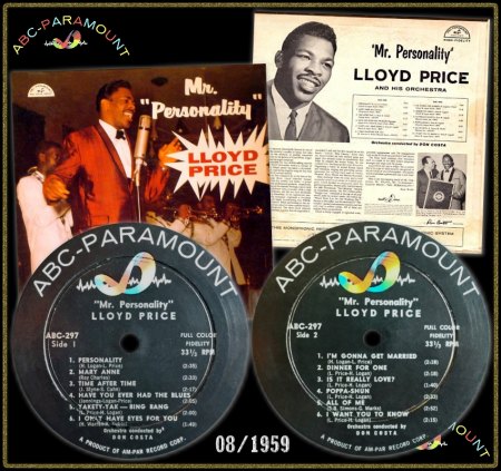 LLOYD PRICE ABC-PARAMOUNT LP ABC-297