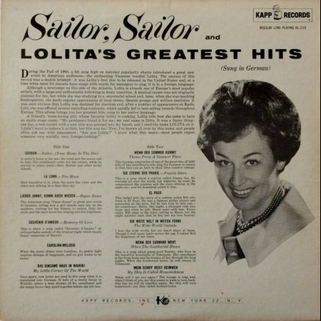 LOLITA KAPP LP KL-3219