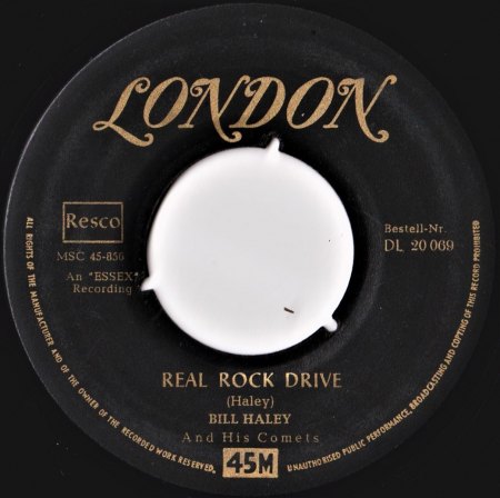 Haley-Singles bei TELDEC (LONDON, DECCA, WARNER BROS.)