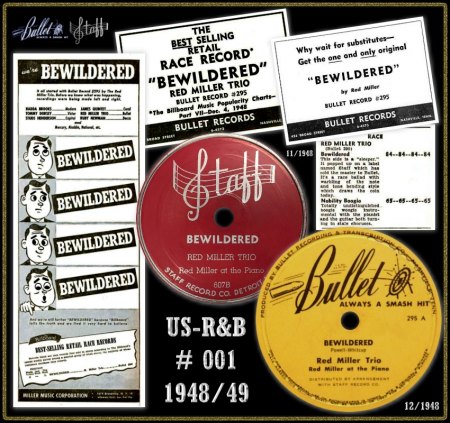 RED MILLER TRIO - BEWILDERED