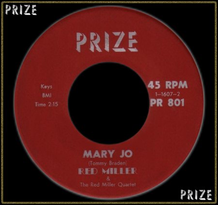 RED MILLER & THE RED MILLER QUARTET - MARY JO