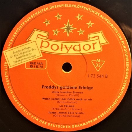 POLYDOR für BERTELSMANN