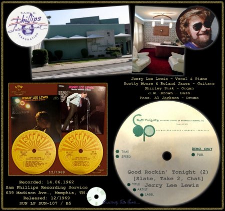 JERRY LEE LEWIS  - GOOD ROCKIN' TONIGHT (2) [SLATE, TAKE 2, CHAT]