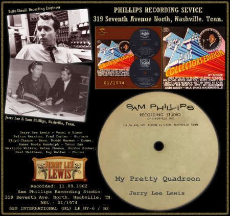 JERRY LEE LEWIS  - MY PRETTY QUADROON