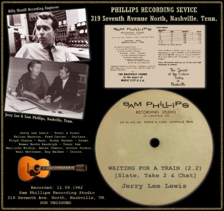 JERRY LEE LEWIS  - WAITING FOR A TRAIN (2.2) [SLATE, TAKE 2, CHAT]