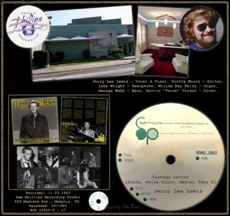 JERRY LEE LEWIS  - TEENAGE LETTER [SLATE, FALSE START, MASTER TAKE 2]