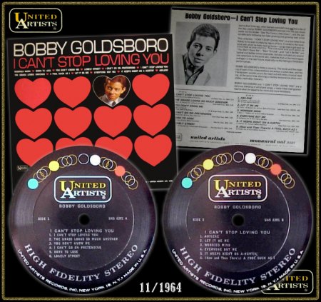 BOBBY GOLDSBORO UNITED ARTISTS LP UAS-6381