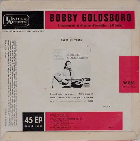 BOBBY GOLDSBORO