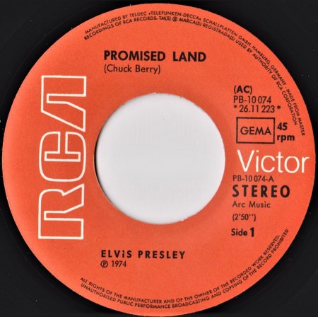 ELVIS Promised Land