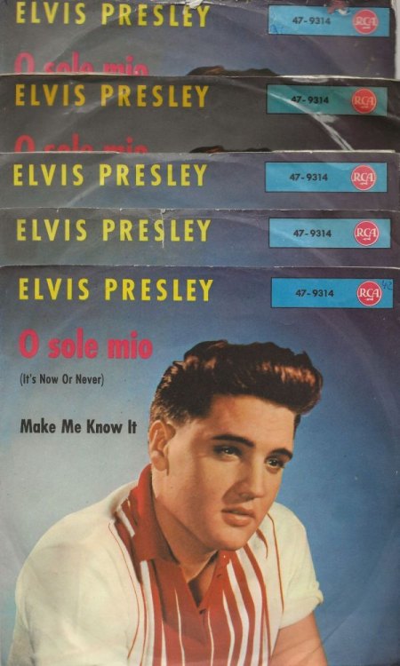 47-7777     It's Now Or Never  - A Mess Of Blues