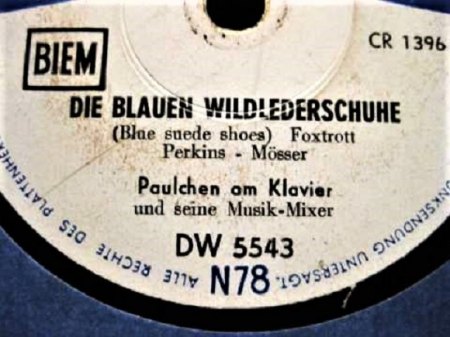 PAUL KUHN als Rock´n`Roller